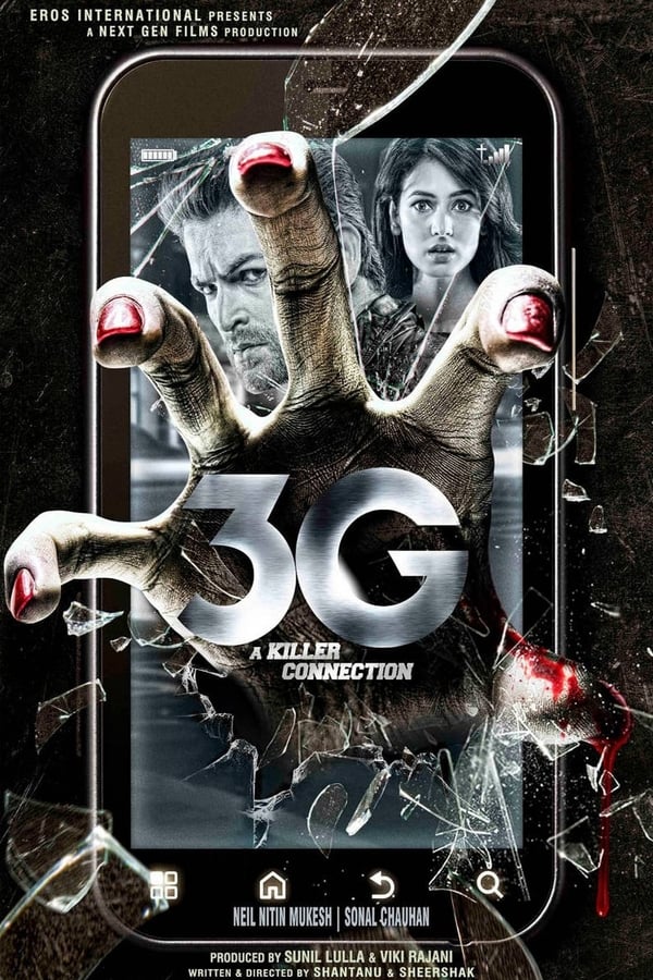 3G is the nightmarish story of Sam Arora and Sheena, a couple, who become victims of a series of events when Sam buys a 3G enabled second hand phone in Fiji islands while on a holiday.  One night they receive a Phantom Call which changes their lives forever.