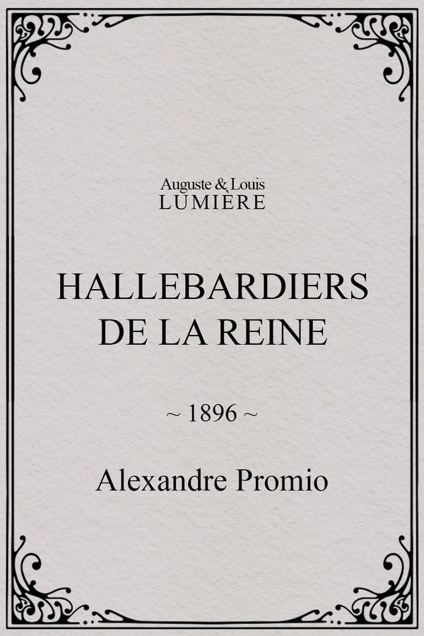 Hallebardiers de la reine poster