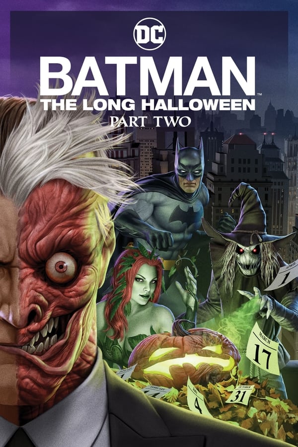 As Gotham City's young vigilante, the Batman, struggles to pursue a brutal serial killer, district attorney Harvey Dent gets caught in a feud involving the criminal family of the Falcones.