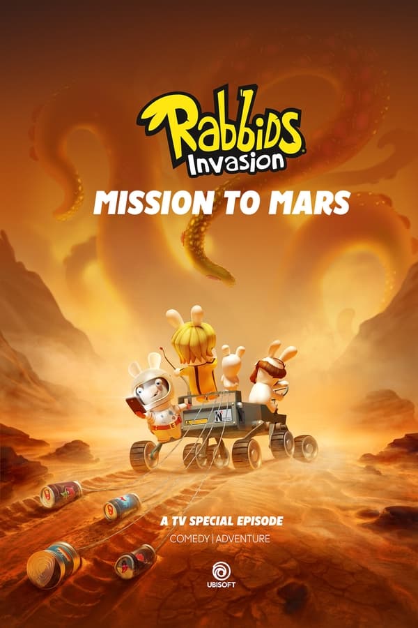 When Nebulous Industries announces they are recruiting Rabbids for a mission to Mars, Hibernation Rabbid doesn’t think twice. As a genius Rabbid misunderstood by his stupid peers, he has always dreamed of going to the red planet. He takes off with three other Rabbids: Disco, the lively queen of the dance-floor, Cosmo, the pilot and Mini, the adorable tiny Rabbid. Facing an interplanetary space threat, our heroes will have to learn how to overcome their differences and understand that true wisdom comes from the heart!