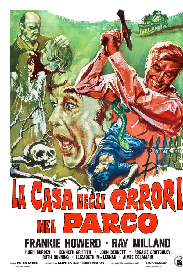 La casa degli orrori nel parco