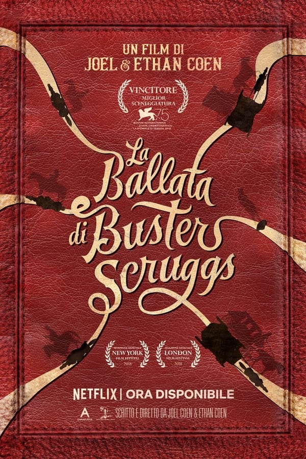 La Ballata di Buster Scruggs è un film antologico western che racconta sei storie distinte, ambientate sulla selvaggia frontiera americana, e narrate attraverso la voce unica e incomparabile dei fratelli Joel ed Ethan Coen. I sei capitoli attraversano il vecchio West, portando in scena diversi personaggi con rimandi ai momenti salienti del genere western.  Si va dal cantautore al rapinatore di banche, dall'artista itinerante al cercatore d'oro, dalle promesse d'amore alla diligenza nella prateria, il tutto contornato da una più o meno massiccia dose - a seconda dei casi - di humor e ironia sulla vita.