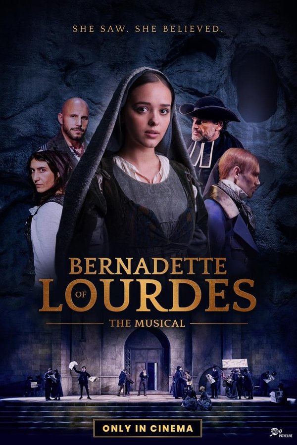 Bernadette of Lourdes : the musical in cinema poster