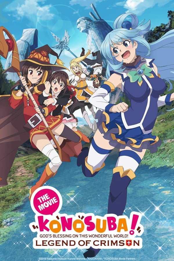 It is not strange that the Demon Lord's forces fear the Crimson Demons, the clan from which Megumin and Yunyun originate. Even if the Demon Lord's generals attack their village, the Crimson Demons can just easily brush them off with their supreme mastery of advanced and overpowered magic.  When Yunyun receives a seemingly serious letter regarding a potential disaster coming to her hometown, she immediately informs Kazuma Satou and the rest of his party. After a series of wacky misunderstandings, it turns out to be a mere prank by her fellow demon who wants to be an author. Even so, Megumin becomes worried about her family and sets out toward the Crimson Demons' village with the gang.  There, Kazuma and the others decide to sightsee the wonders of Megumin's birthplace. However, they soon come to realize that the nonsense threat they received might have been more than just a joke.