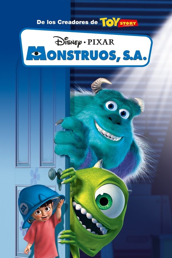 Monsters Inc. es la mayor empresa de miedo del mundo, y James P. Sullivan es uno de sus mejores empleados. Asustar a los niños no es un trabajo fácil, ya que todos creen que los niños son tóxicos y no pueden tener contacto con ellos. Pero un día una niña se cuela sin querer en la empresa, provocando el caos.