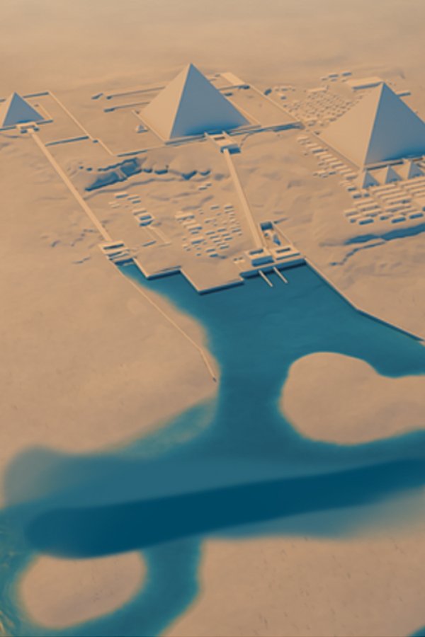 Egypte Antique : Top 7 pyramides poster