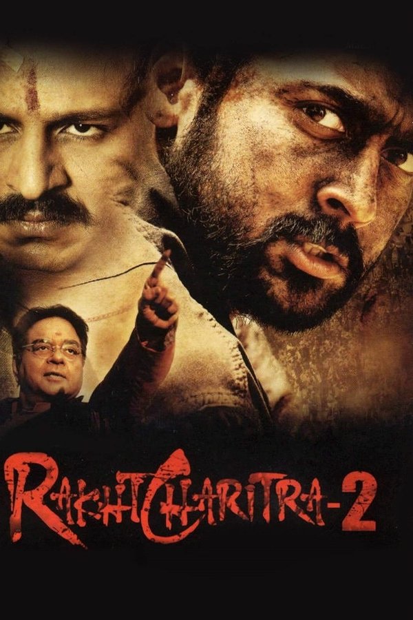 The sequel carries forward the tale of power and revenge which exploded in Rakht Charitra 1. The rebel leader turned politician, Pratap consolidates his political base but is forced to retread the path of vengeance once again after a rival from the past, Surya Narayan Reddy chooses to avenge the assassination of his family. Surya swears vengeance against Pratap after his family is wiped out in a bomb attack and Pratap is hell bent on decimating his enemy, even if it means separating ways with his mentor and political veteran, Shivaji.