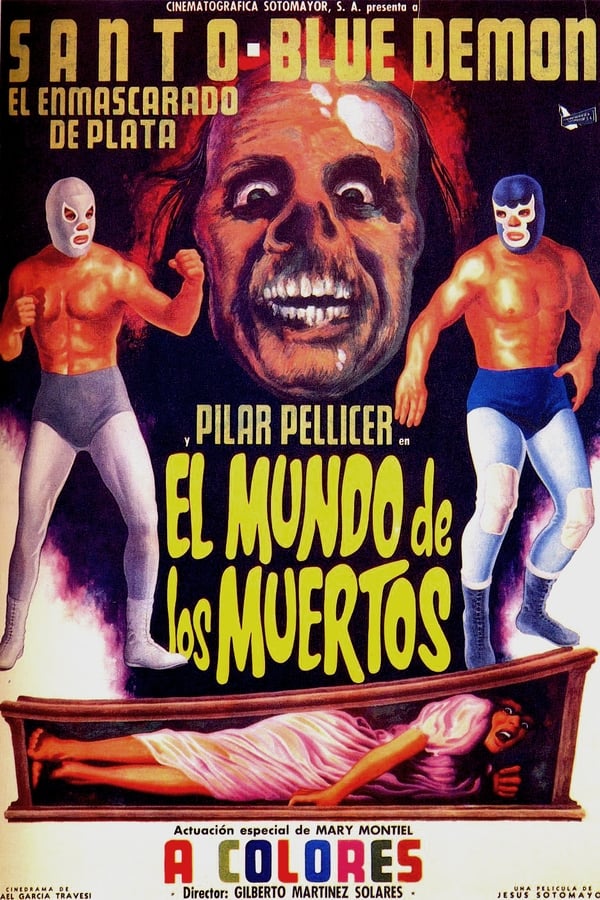 Santo and Blue Demon in the World of the Dead