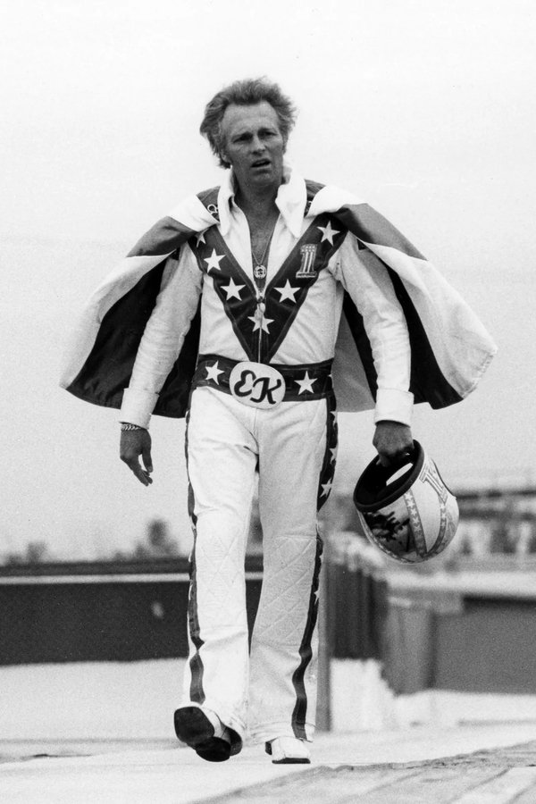 Evil Knievel on Tour Poster