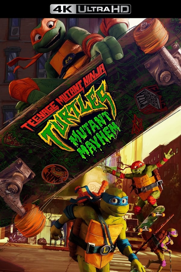 4K-DE - Teenage Mutant Ninja Turtles: Mutant Mayhem (2023)