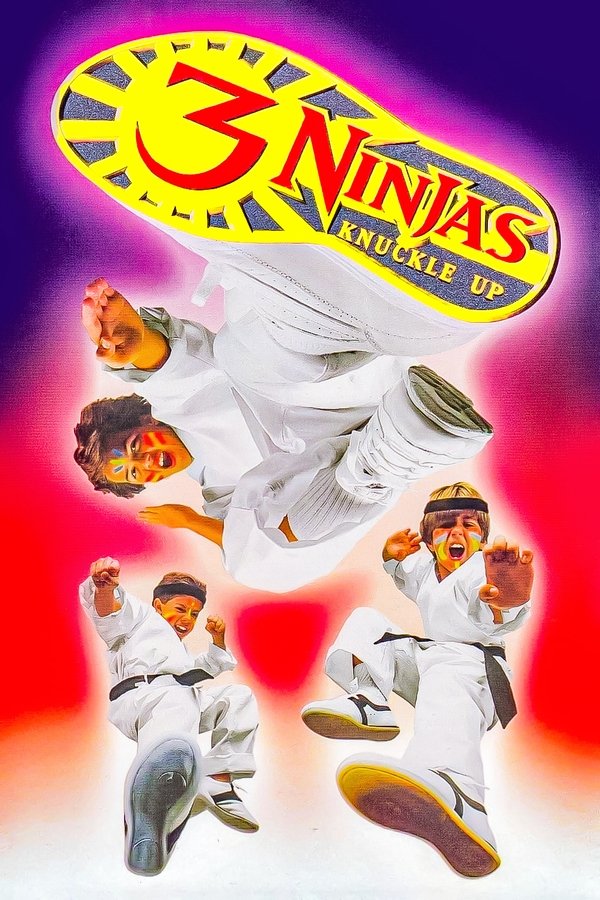 Rocky, Colt and TumTum must battle an evil wealthy toxic waste dumper in order to save a local Indian tribe and their friend Joe. The 3 Ninjas must help find Joe's father and find a secret disk that contains evidence that could stop the toxic landfill that is destroying the Indian community. However the town is owned by the rich man and he controls the police and even the mayor. They must fight a motorcycle gang and renegade cowboys in this non-stop ninja adventure.