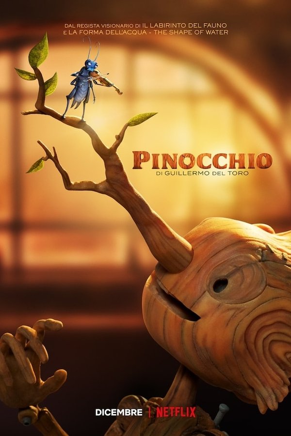 Pinocchio di Guillermo del Toro (2022)