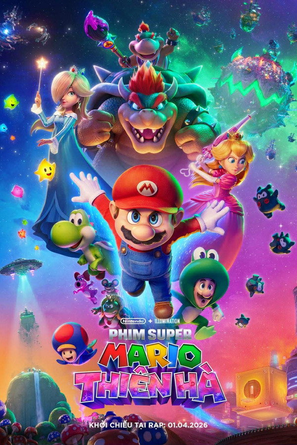 Phim Super Mario Thiên Hà – The Super Mario Galaxy Movie (2026)