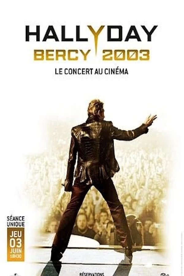 Johnny Hallyday - Bercy 2003 poster