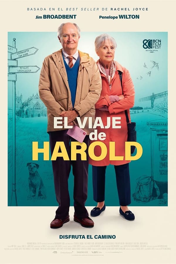 Harold es un hombre común que ha pasado por la vida, viviendo al margen, hasta que un día va a enviar una carta... y sigue caminando.