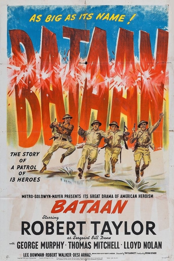 During Japan's invasion of the Philippines in 1942, Capt. Henry Lassiter, Sgt. Bill Dane and a diverse group of American soldiers are ordered to destroy and hold a strategic bridge in order to delay the Japanese forces and allow Gen. MacArthur time to secure Bataan. When the Japanese soldiers begin to rebuild the bridge and advance, the group struggles with not only hunger, sickness and gunfire, but also the knowledge that there is likely no relief on the way.