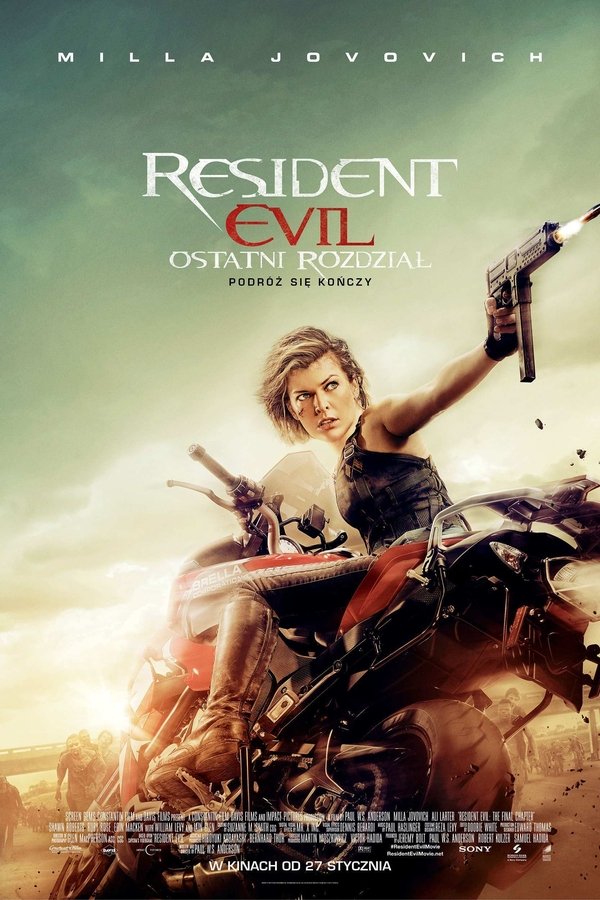 PL 4K - Resident Evil - Ostatni Rozdział (2016)