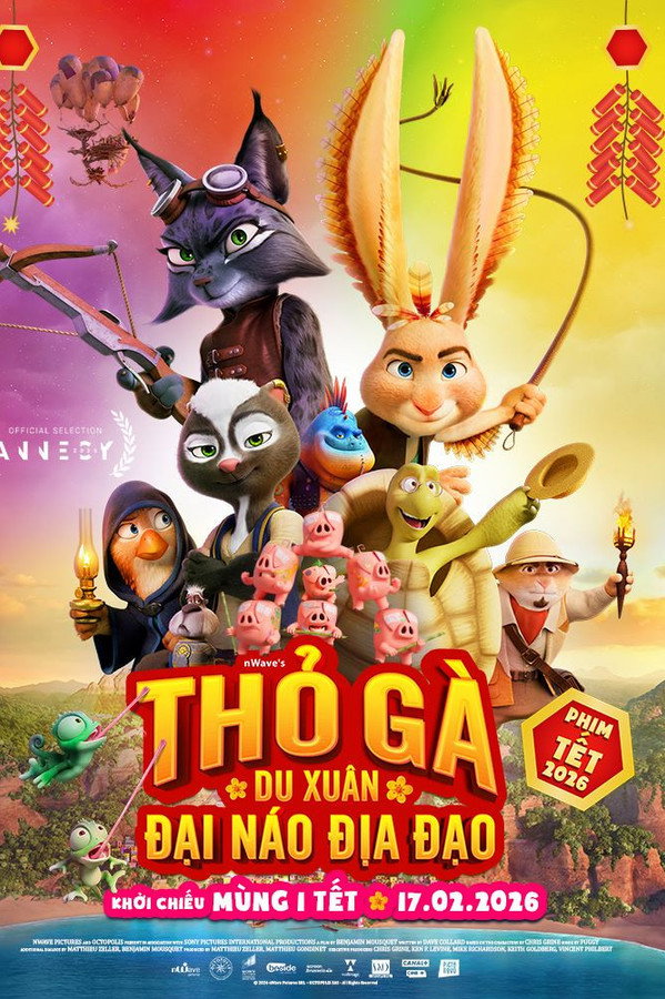 Thỏ Gà Du Xuân Đại Náo Địa Đạo – Chickenhare and the Secret of the Groundhog (2025)