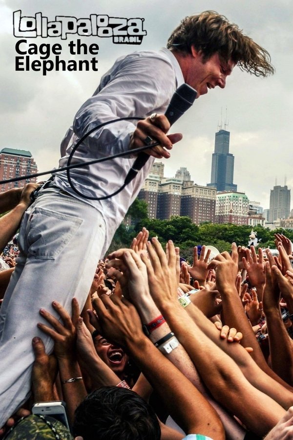 Cage the Elephant - Lollapalooza Brazil poster