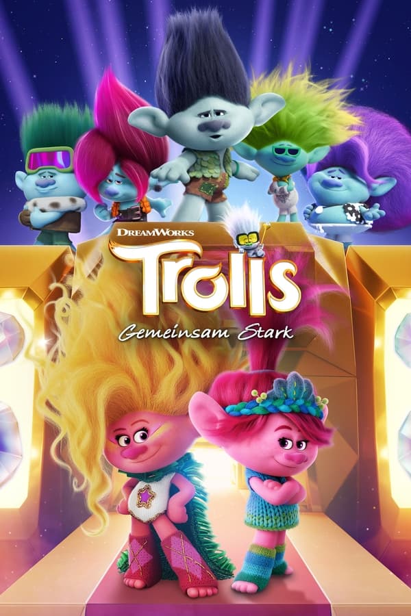 Zwei Filme lang waren Poppy und Branch unzertrennlich. In «Trolls – Gemeinsam stark» wird aus den besten Freunden nun endlich offiziell ein Paar. Eines Tages entdeckt Poppy, dass Branch eine geheime Vergangenheit hat: Er war einst mit seinen vier Brüdern Floyd, John Dory, Spruce und Clay Teil der erfolgreichen Boyband BroZone. Die Gruppe löste sich allerdings auf, als Branch noch klein war. Seither hat er seine Brüder nicht mehr gesehen. Als Branchs Bruder Floyd von den beiden Popstar-Bösewichten Velvet und Veneer entführt wird, die es auf sein musikalisches Talent abgesehen haben, begeben sich Branch und Poppy auf eine turbulente Reise, um die BroZone-Brüder wieder zu vereinen – und natürlich haben die Trolls dabei immer den passenden Song parat!