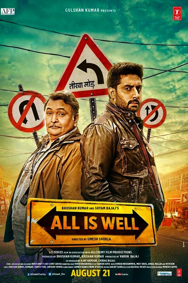 A road trip, undertaken by Rishi Kapoor and Abhishek Bachchan, is later joined by their mother.