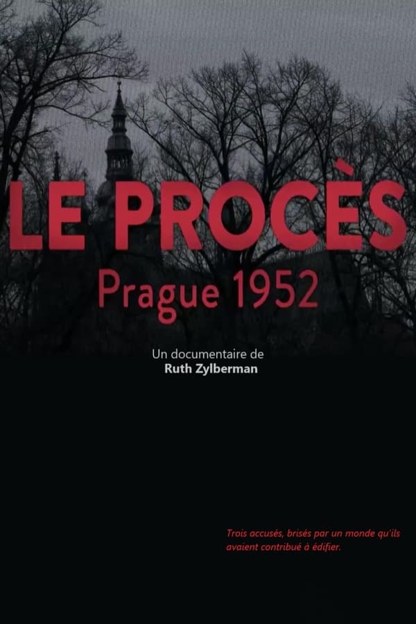 Prague 2018, des ouvriers retrouvent des bobines dans un entrepôt. Ce sont les images du Procès Slansky, 1952, macabre mise en scène stalinienne où quatorze dignitaires communistes accusés de crimes imaginaires durent faire l'aveu de leur fausse culpabilité. Le film retrace la trajectoire de trois accusés, brisés par un monde qu'ils avaient contribué à édifier.