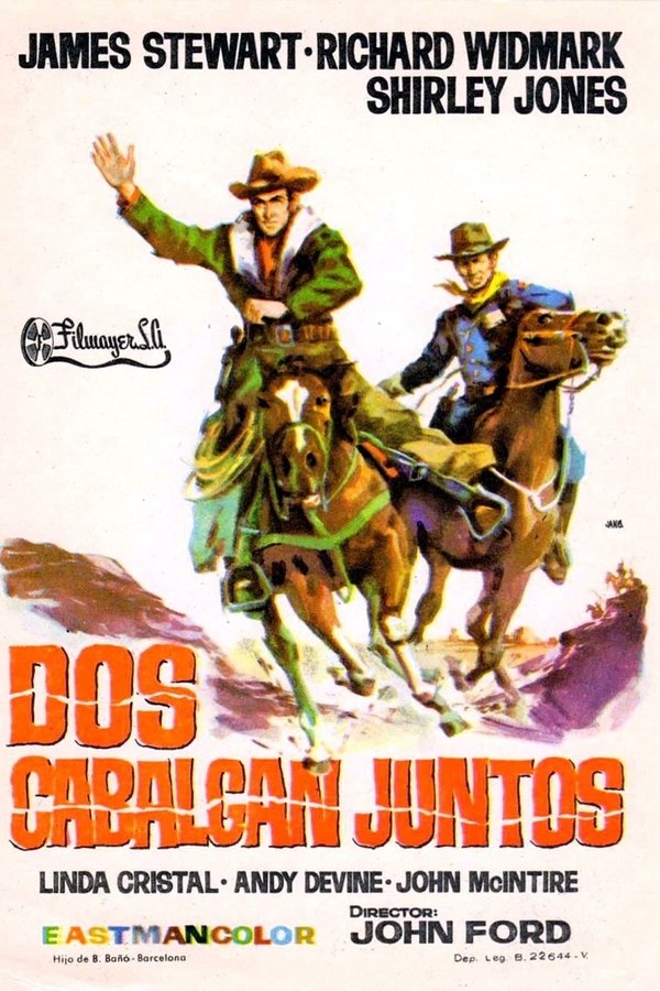 Dos cabalgan juntos