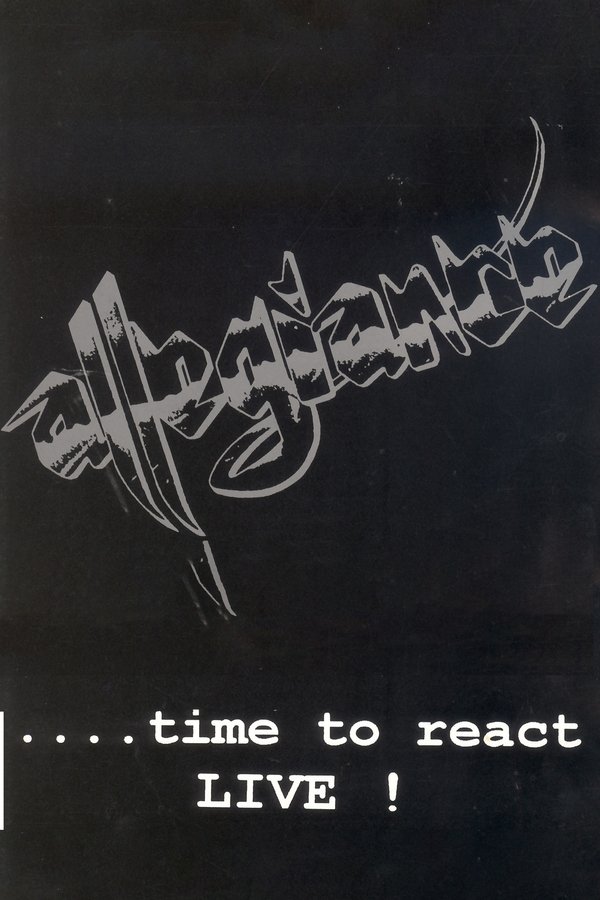 Allegiance: ….time to react LIVE!