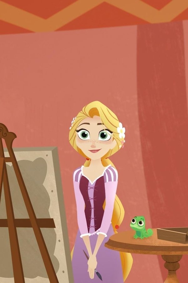 Le Avventure di Rapunzel – S01E17 – Il blocco del pittore