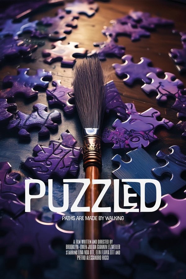 Puzzled – Paths are made by walking Poster