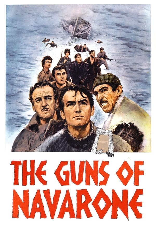 A team of allied saboteurs are assigned an impossible mission: infiltrate an impregnable Nazi-held island and destroy the two enormous long-range field guns that prevent the rescue of 2,000 trapped British soldiers.
