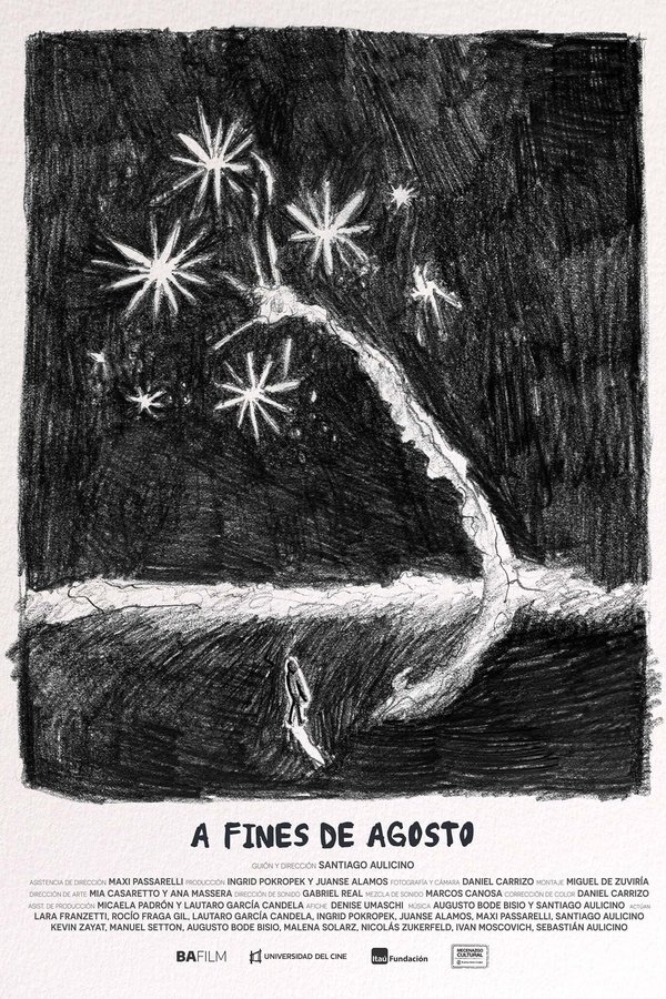 A fines de agosto poster