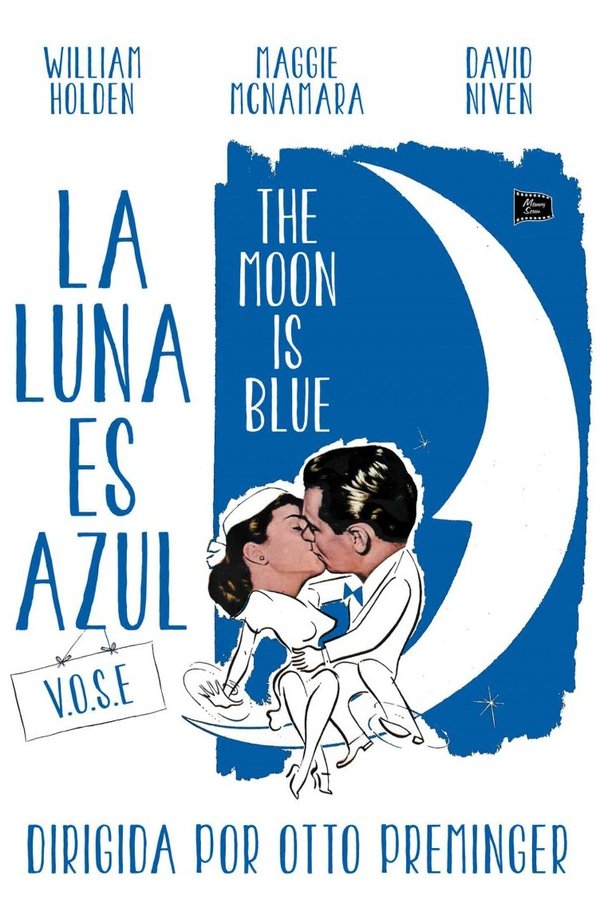 La luna es azul