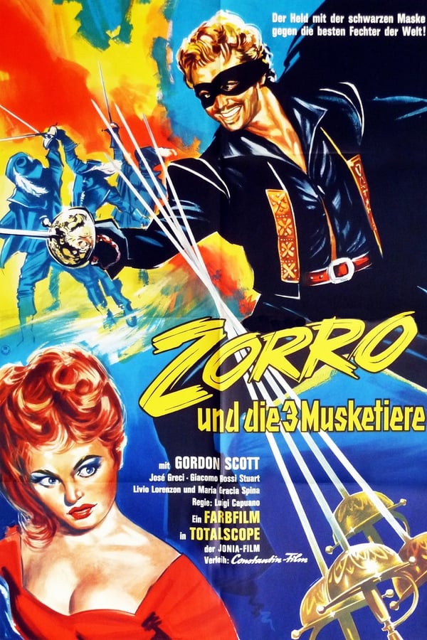 El Zorro y los tres mosqueteros