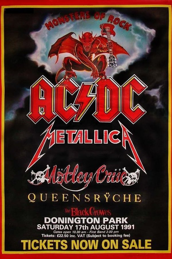 Metallica: [1995] Monsters of Rock UK