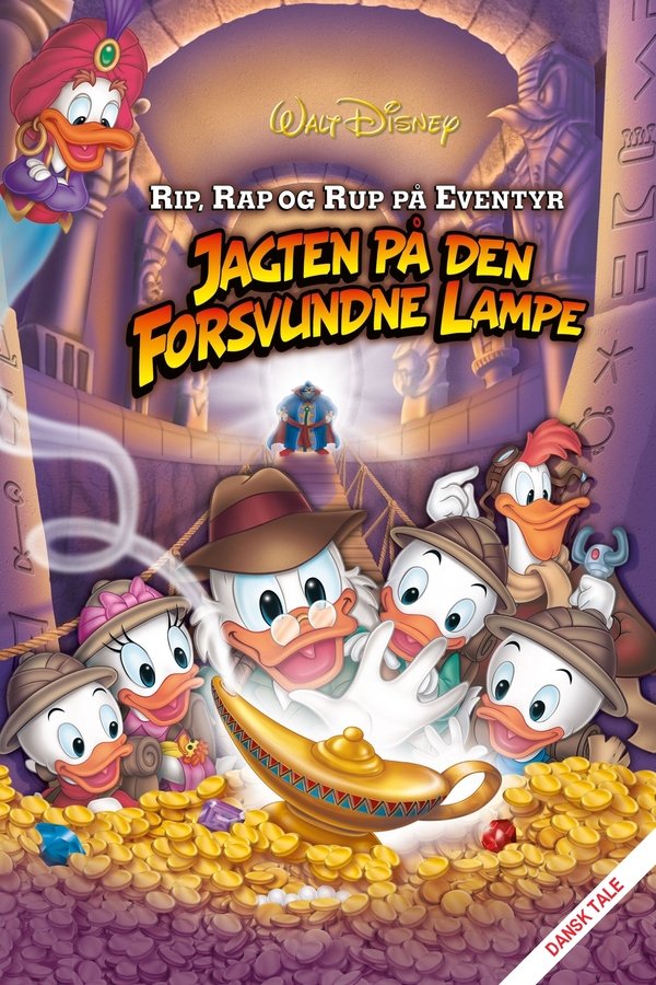 DK - Rip, Rap og Rup på eventyr: Jagten på den forsvundne lampe (1990)