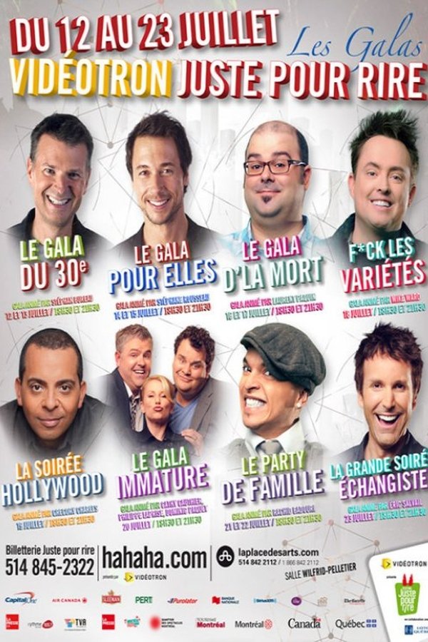 Juste Pour Rire 2012 Gala Fuck les Variétés