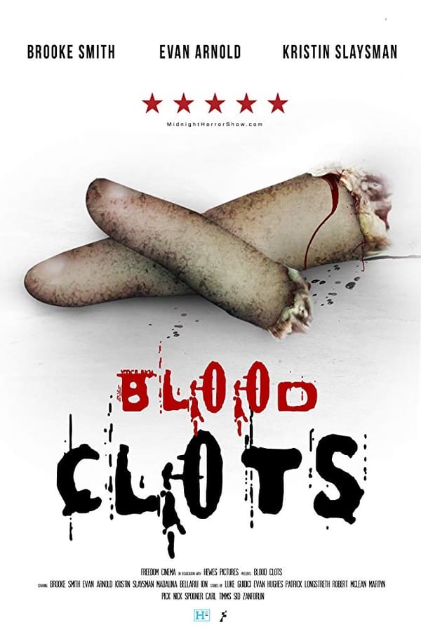 Featuring cannibals, zombies and other funny creatures, Blood Clots consists of seven carefully curated, bloody horror stories by seven different filmmakers.