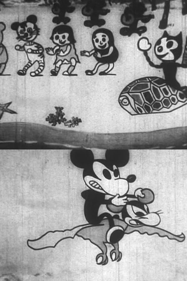 Momotaro vs Mickey Mouse