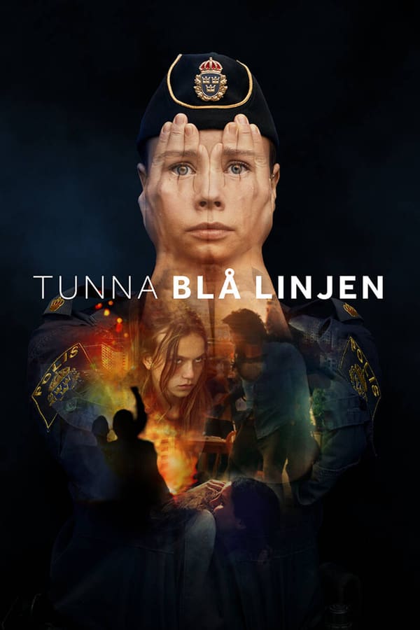 Tunna blå linjen