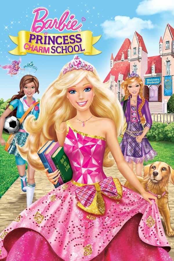 Blair Willows (Barbie), jeune fille au grand coeur, est choisie pour intégrer l'école des apprenties princesses. C'est un endroit incroyable dans lequel les futures princesses apprennent la danse et les bonnes manières. Très vite, Blair se passionne pour ses cours et se fait de nouvelles amies : Princesse Hadley et Princesse Delancy. Mais c'est sans compter sur l'effroyable enseignante Dame Devin. Cette dernière est persuadée que Blair est la princesse disparue du Royaume. Elle décide de faire tout ce qui est en son pouvoir pour que Blair ne revendique pas la couronne. C'est alors que Blair, Hadley et Delancy unissent leurs forces afin de prouver la véritable identité de Blair...