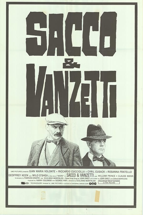 Sacco & Vanzetti poster