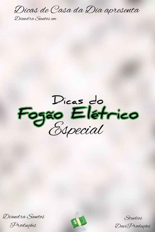 Tips for your home with Di - Special Electric Stove poster