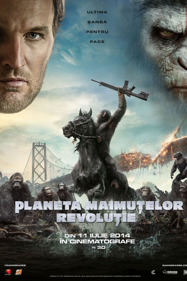 Dawn of the Planet of the Apes – Planeta Maimuţelor: Revoluţie (2014)