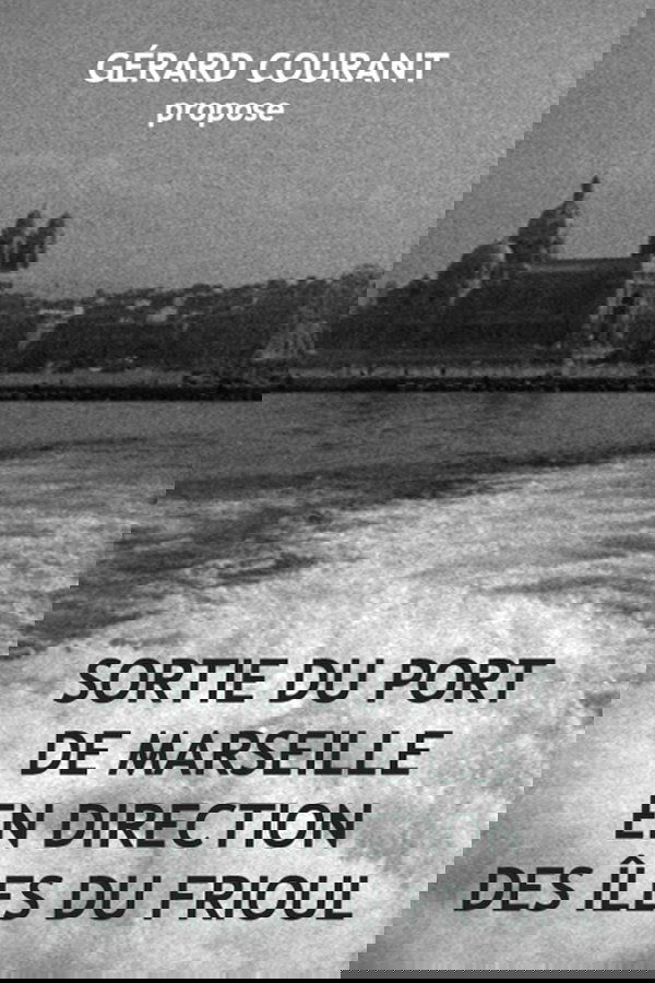 Sortie du port de Marseille en direction des îles du Frioul