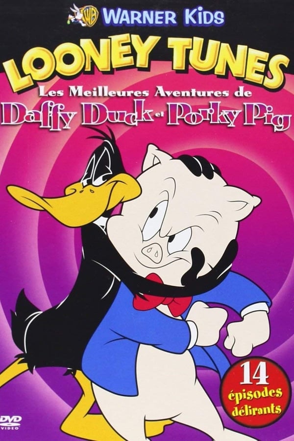 Découvrez les meilleures aventures de Daffy Duck le canard hystérique qui en fait voir de toutes les couleurs à ce pauvre Porky Pig !