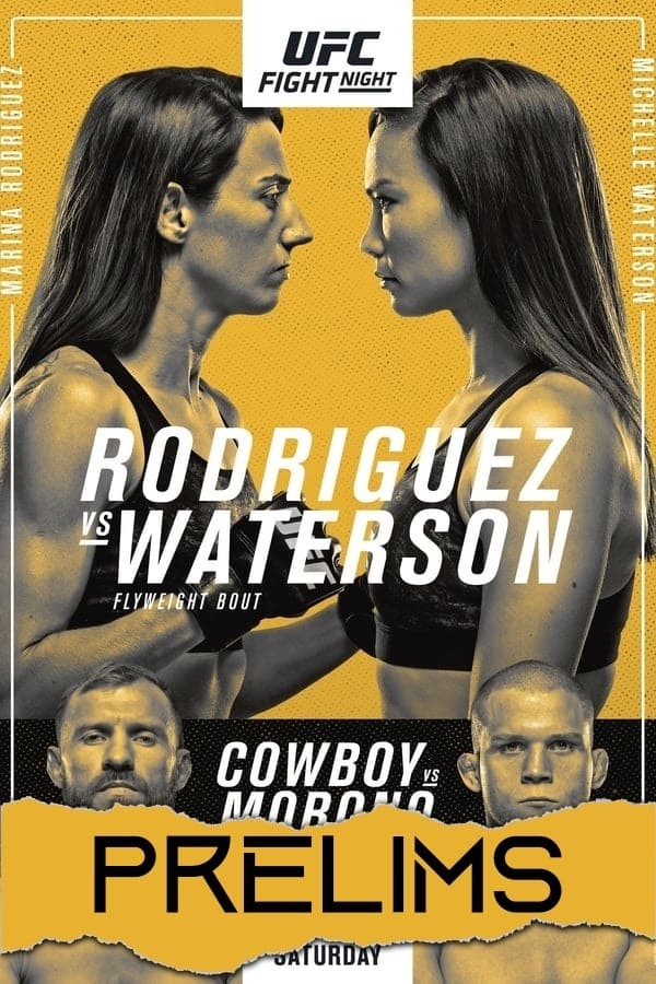 UFC on ESPN 24: Rodriguez vs. Waterson – Prelims