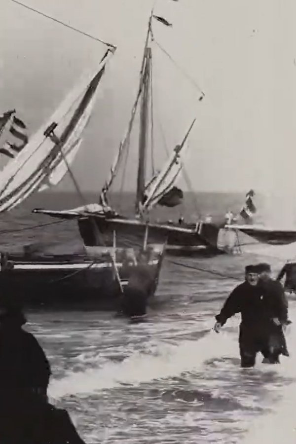 Scheveningen, Dutch Fishing Boats poster