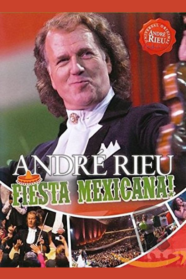 Join André Rieu on his global adventures in Fiesta Mexicana as he finally recovers from illness to delight fans all over the world with magical performances of some of his best-loved music.  Taking in the magnificent surroundings of Africa, Mexico and the sub-tropical Flower Island of Mainau in Germany, this emotional and exciting journey fully captures the enduring magic of The King of the Waltz.  André’s performances include Mexican Hat Dance, Hava Nagila, La Paloma, Cielito Lindo, Amazing Grace, Earth Song, and many more.