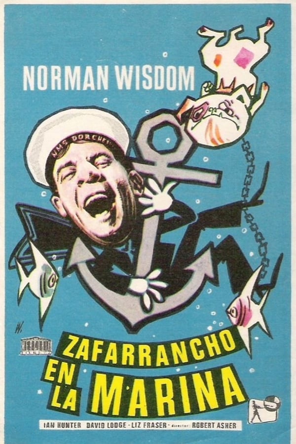 Norman Puckle (Norman Wisdom), a well-meaning but clumsy grocer's assistant, can't seem to do anything right. After being rejected by Marlene, the love of his life, he attempts suicide, but can't even do that. He is saved from jumping off a cliff at 'Lover's Leap' by a Royal Navy petty officer. He persuades Puckle to join the Royal Navy, where he'll meet 'lots of girls'.  Life in the Navy proves not to be as rosy as it's been described, and Puckle fails at every task during basic training. But despite this, he's regarded by the Admiral in charge of a rocket project to be a 'typical average British sailor', and chosen to be the first man to fly into outer space in an experimental rocket.